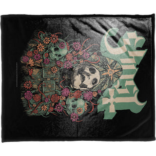 Ghost Sherpa Fleece Blanket: Bliss (Multicolour)