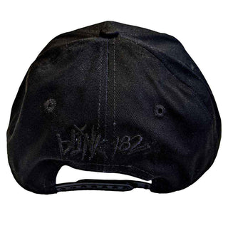 Blink-182 Baseball Cap: Black Six Arrow Smile