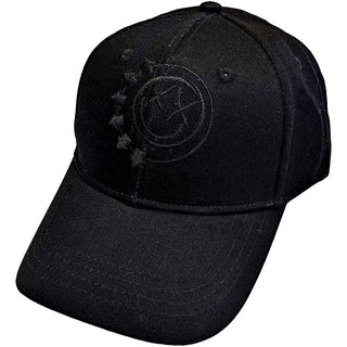 Blink-182 Baseball Cap: Black Six Arrow Smile