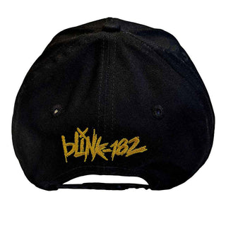 Blink-182 Baseball Cap: Yellow Six Arrow Smile