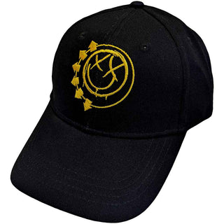 Blink-182 Baseball Cap: Yellow Six Arrow Smile