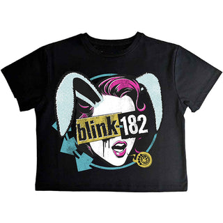 Blink-182 Ladies Crop Top: Blind Date