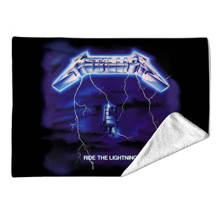 Metallica Sherpa Fleece Blanket: Ride The Lightning (Multicolour)