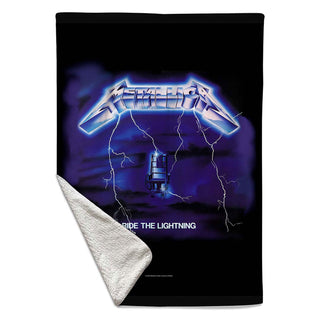 Metallica Sherpa Fleece Blanket: Ride The Lightning (Multicolour)