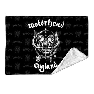 Motorhead Sherpa Fleece Blanket: England (Multicolour) (Double)