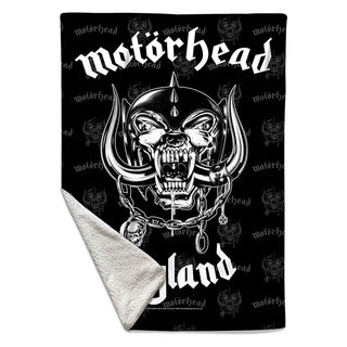 Motorhead Sherpa Fleece Blanket: England (Multicolour)