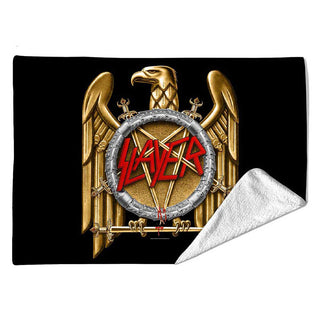 Slayer Sherpa Fleece Blanket: Golden Eagle (Multicolour)