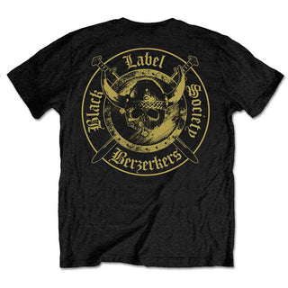 Black Label Society T-Shirt: Berzerkers (Back Print)