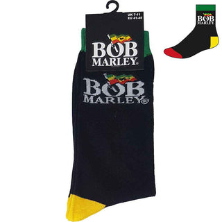 Bob Marley Ankle Socks: Logo (UK Size 7 - 11)