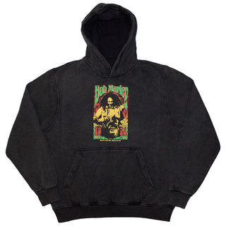 Bob Marley Unisex Pullover Hoodie: 1978 (Wash Collection)