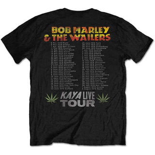 Bob Marley T-Shirt: Kaya Tour (Back Print)