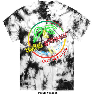 Bob Marley T-Shirt: Neon Sign