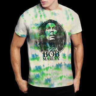 Bob Marley T-Shirt: Black & White Logo