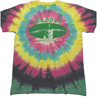 Bob Marley T-Shirt: Exodus Oval