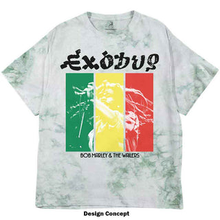 Bob Marley T-Shirt: Rasta Colours