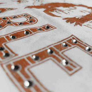 Bob Marley Embellished T-Shirt: Wings