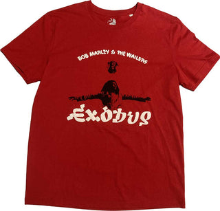 Bob Marley Unisex H-Build T-Shirt: Exodus Arms Outstretched (Hi-Build)