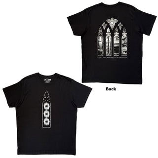 Bad Omens Premium Carbon T-Shirt: Stained Glass (Black) (Back Print)