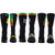 Bob Marley Sock Guitar Tin: Logos (Black) (UK Size 6.5 - 11)