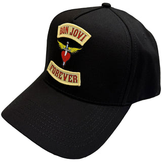 Bon Jovi Baseball Cap: Forever (Black)
