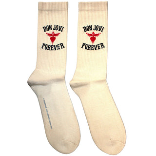 Bon Jovi Terry Socks: Forever (Natural)