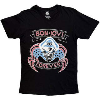 Bon Jovi T-Shirt: The Brotherhood (Black) (Back Print)