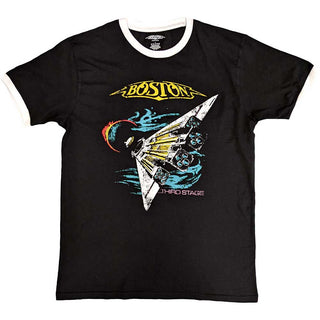 Boston Ringer T-Shirt: US Tour '87 (Back Print)