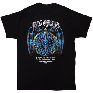 Bad Omens Unisex T-Shirt: Gothic (Back Print) (Black)