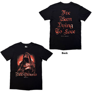 Bad Omens T-Shirt: Dying To Love (Black) (Back Print)