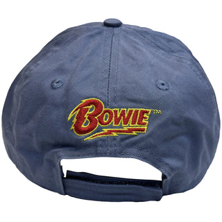 David Bowie Baseball Cap: Flash Logo