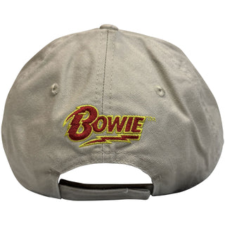 David Bowie Baseball Cap: Flash Logo