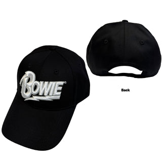 David Bowie Baseball Cap: Flash Logo