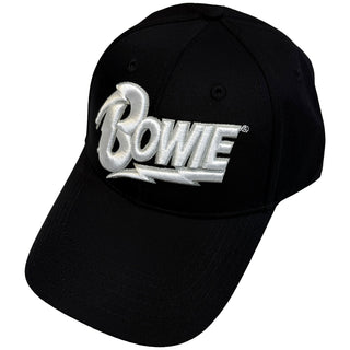 David Bowie Baseball Cap: Flash Logo