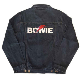 David Bowie Denim Jacket: Flash Logo