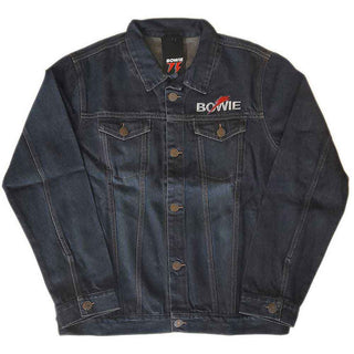 David Bowie Denim Jacket: Flash Logo
