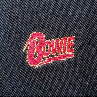 David Bowie Polo Shirt: Flash Logo