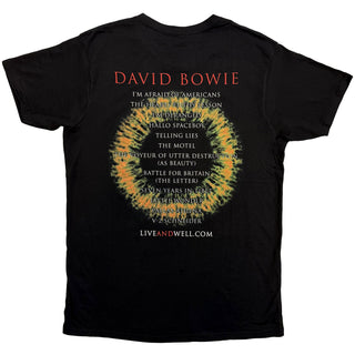 David Bowie T-Shirt: LiveandWell.com
