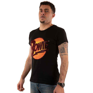 David Bowie Embellished T-Shirt: Diamond Dogs Logo