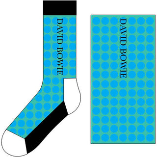 David Bowie Ankle Socks: Circles Pattern