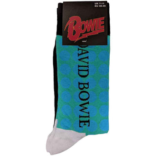 David Bowie Ankle Socks: Circles Pattern