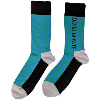 David Bowie Ankle Socks: Circles Pattern