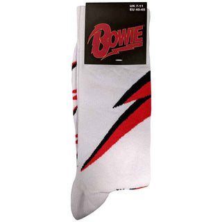 David Bowie Ankle Socks: Flash