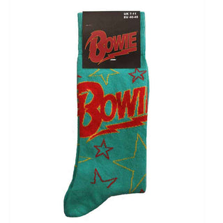 David Bowie Ankle Socks: Stars Outline