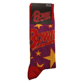 David Bowie Ankle Socks: Stars Infill