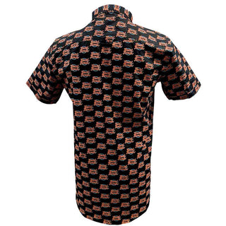 David Bowie Casual Shirt: Logo Pattern (All Over Print)
