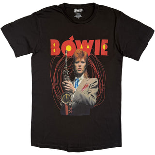 David Bowie T-Shirt: Saxophone (Black)
