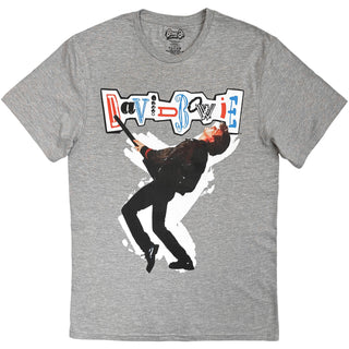 David Bowie T-Shirt: Lean (Grey)