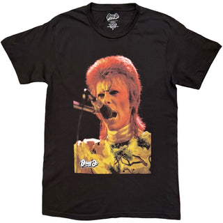 David Bowie T-Shirt: Ziggy Glam Rock (Black)