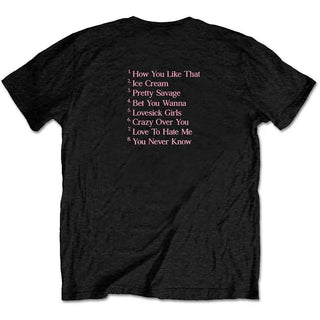BlackPink T-Shirt: The Album Track list