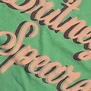 Britney Spears Ringer T-Shirt: Retro Text